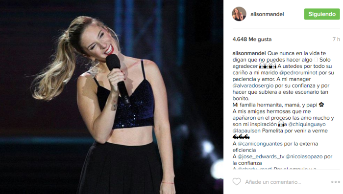Alison Mandel | Instagram
