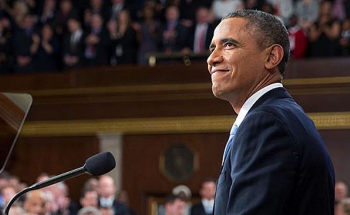 El repentino accidente que se vivió en el último acto de Barack Obama con los militares