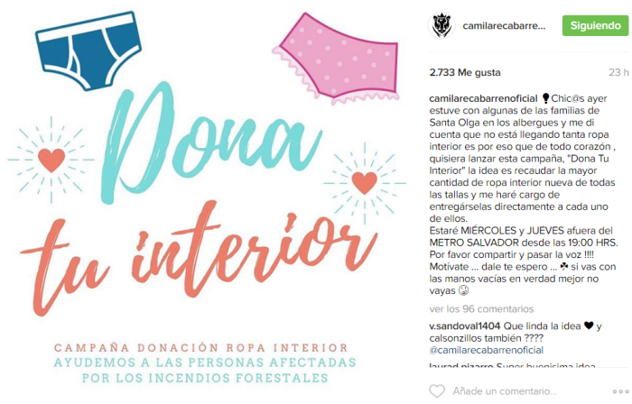 Camila Recabarren | Instagram