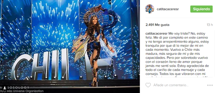 Catalina Cáceres | Instagram