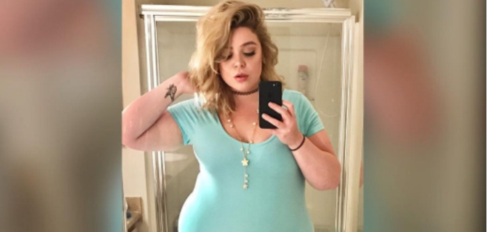 Bloguera de talla grande sacó aplausos con atrevido disfraz de Harley Quinn