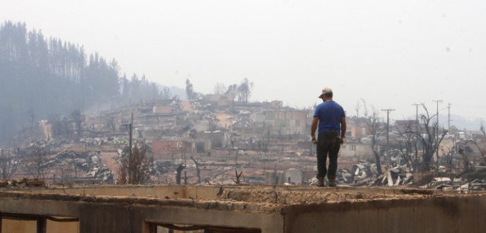 La historia del hombre que se enteró días después que incendio arrasó con su casa en Santa Olga