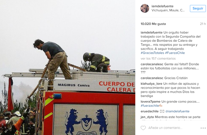 Cristián De la Fuente | Instagram