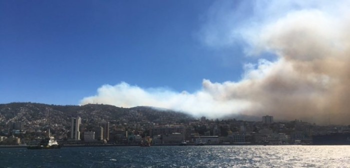 Vecino que avisó del incendio en Valparaíso: 