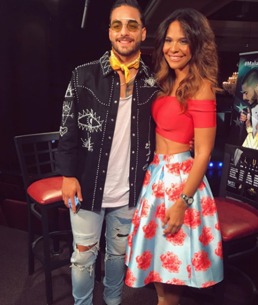 Mariela y Maluma | Instagram
