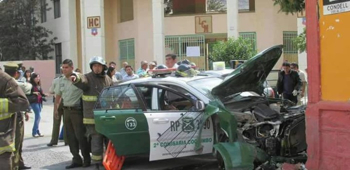 Chocó a Carabineros mientras rendía el examen para obtener licencia de conducir