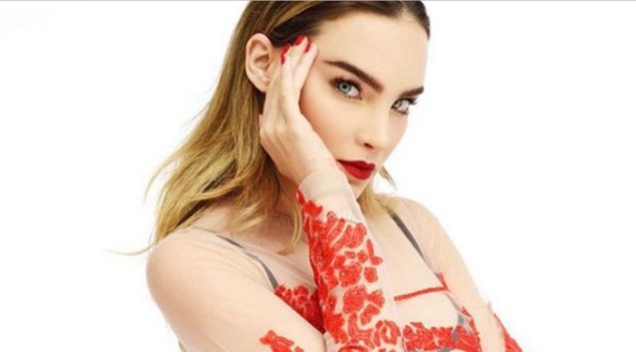 Belinda mostró poder del maquillaje tras publicar foto con tatuajes: fans pensaron que eran reales