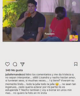 Julia Fernández | Instagram