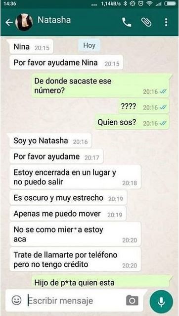 La verdad tras la escalofriante historia de WhatsApp de una joven enterrada  viva | Sociedad | Página 7