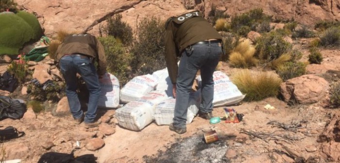 OS-7 logró decomisar 546 kg de marihuana prensada en operativo doble en Copiapó y Calama