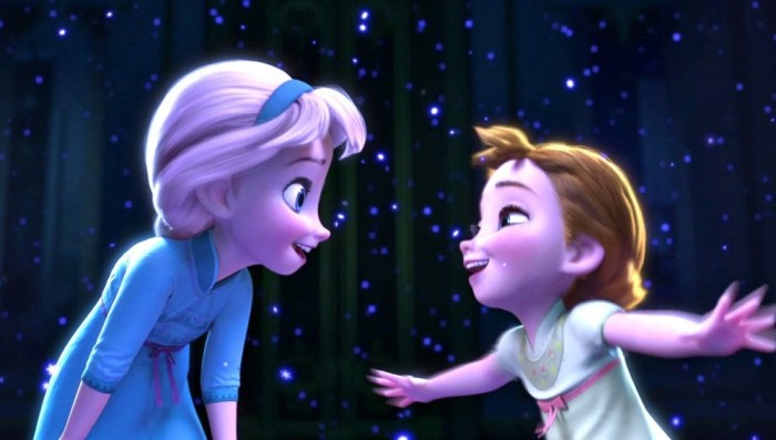 Dos bebés se lucen imitando escena de 'Frozen' y rápidamente se hacen virales en Facebook
