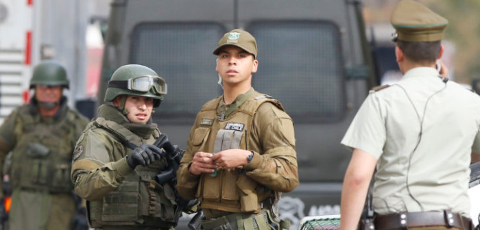 Hombre se parapeta armado en medio de caso por violencia intrafamiliar en Talcahuano