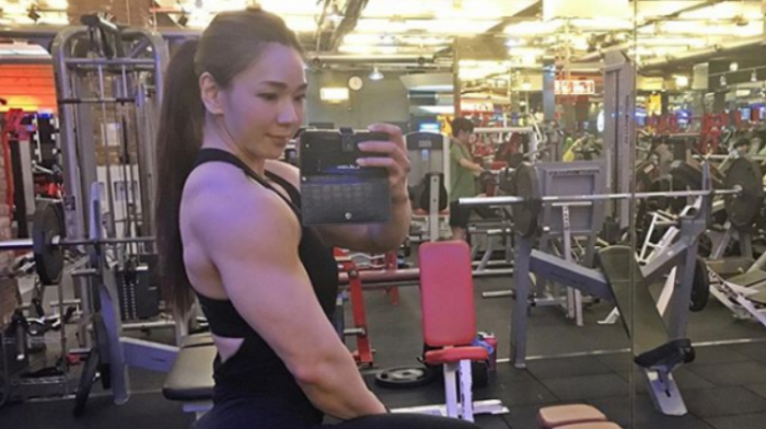 Yeon Woo, la coreana que sorprende en Instagram con sus fuertes músculos