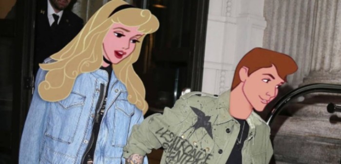 Artista convirtió a princesas de Disney en celebridades de Hollywood e Internet enloqueció