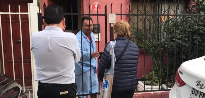 La historia del hombre que recibió en pijama a la presidenta Bachelet en el Censo