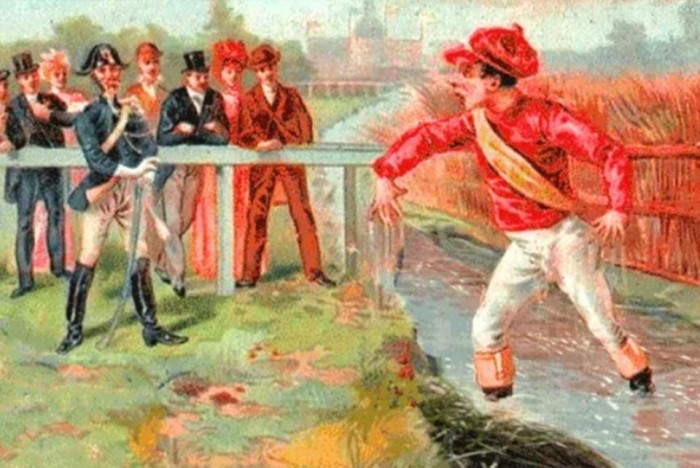 Este jinete perdió su caballo: ¿puedes ayudarlo a encontrar a su compañero?