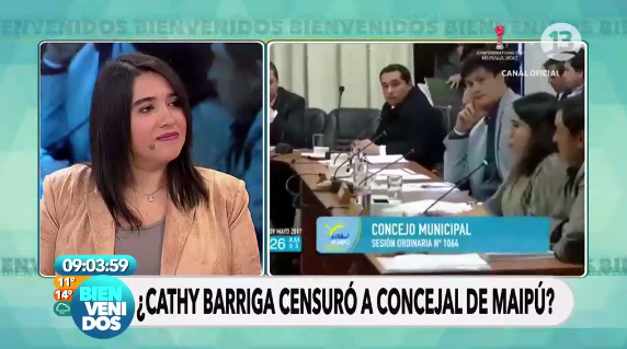 Concejala Marcela Silva fue objeto de críticas tras su paso por Bienvenidos