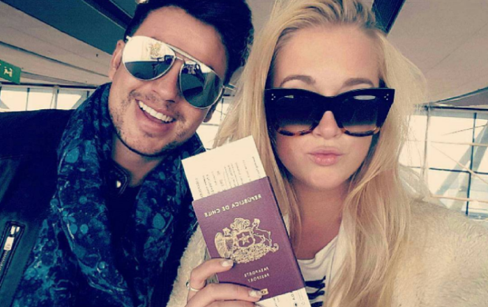 Viaje de Vesta Lugg y Bruno Zaretti a Las Vegas genera dudas sobre su relación