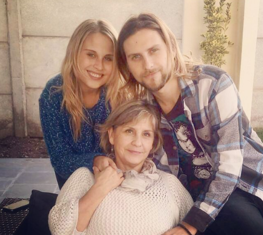 Dominique, Jean Philippe y su madre | Instagram