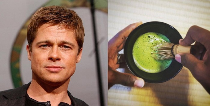 Las múltiples propiedades del té matcha: ayudó a Brad Pitt a combatir su alcoholismo