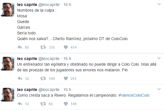 Leo Caprile |Twitter