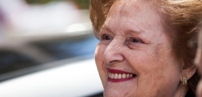 Lucía Hiriart permanece internada en el Hospital Militar por complicaciones de salud