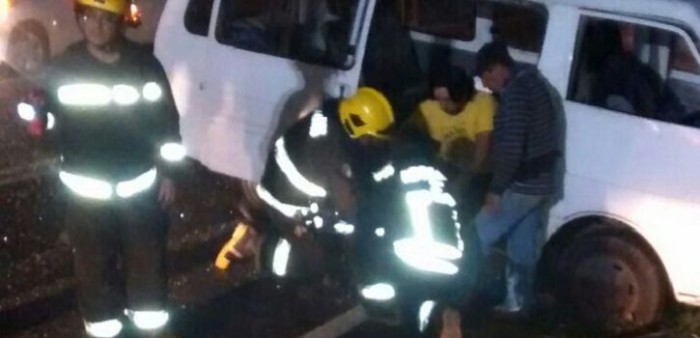 Furgón impactó a equinos que corrían sin un guía en plena ruta de Río Negro