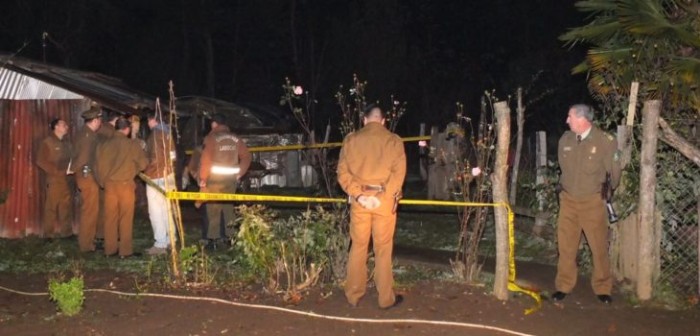 Mujer muere quemada tras ser golpeada por su pareja y un amigo en la comuna de Freire