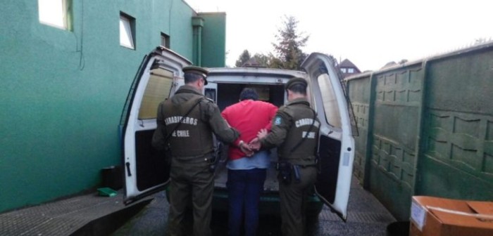 Detienen a presunto autor de femicidio y homicidio frustrado en Temuco