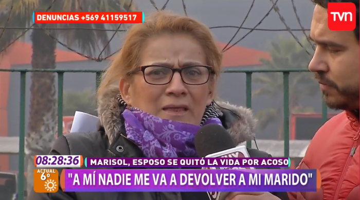 Dramático testimonio de esposa de trabajador que se quitó la vida mientras estaba en Fruna