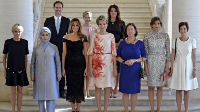 Esposo del primer ministro de Luxemburgo se vuelve viral en foto oficial de la OTAN