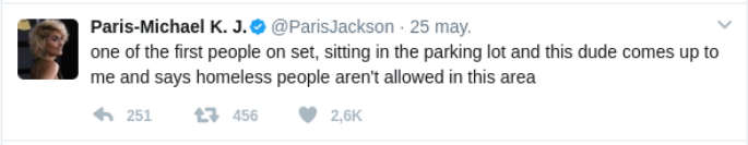 Paris Jackson |  Twitter