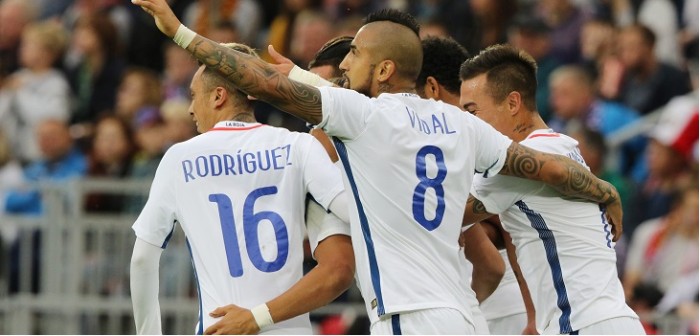 La 'Roja' igualó con Rusia en apronte para la Copa Confederaciones