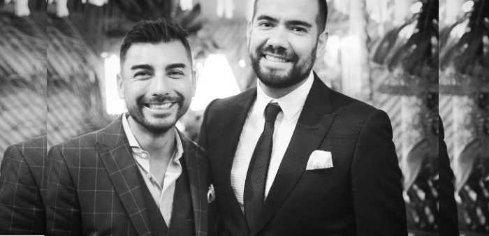 Andrés Caniulef celebra sus 40 junto a su novio cumpliendo uno de sus grandes sueños