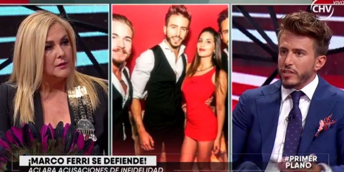 La versión de Marco Ferri sobre el supuesto episodio de infidelidad con joven chilena