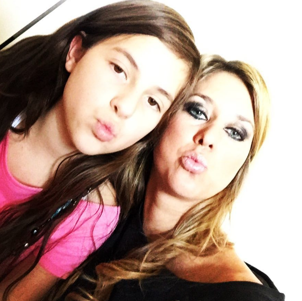 Flaviana y su hija | Instagram