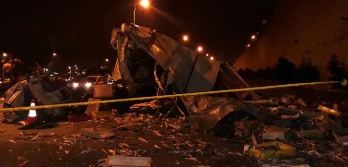 Talcahuano: Revelan detalles de accidente que dejó a dos muertos tras desbarrancar camión