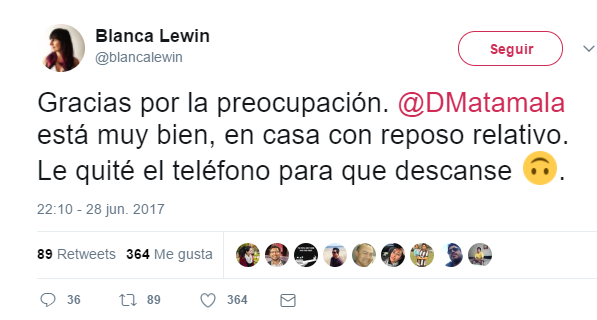 Blanca Lewin | Twitter