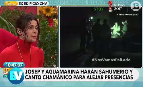 Llueven críticas a Bienvenidos tras realizar 'limpieza paranormal' en vivo a ex canal CHV