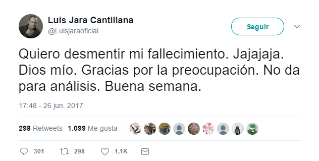 Luis Jara | Twitter