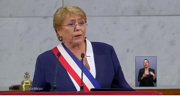 El momento emotivo de la Cuenta Pública que dejó a Bachelet al borde de las lágrimas
