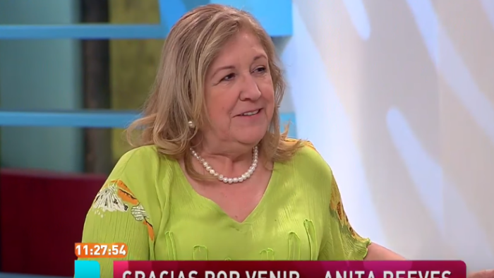 Actriz Anita Reeves regresa al área dramática de TVN tras siete años fuera del canal