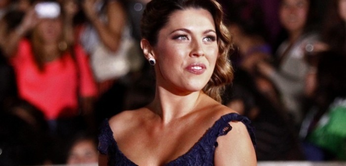 Daniela Aránguiz habría usado vestido 