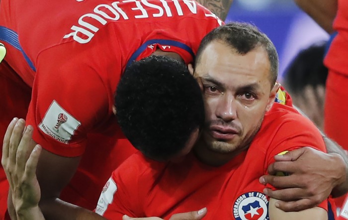 La sincera autocrítica de Marcelo Díaz tras error en la final de la Copa Confederaciones