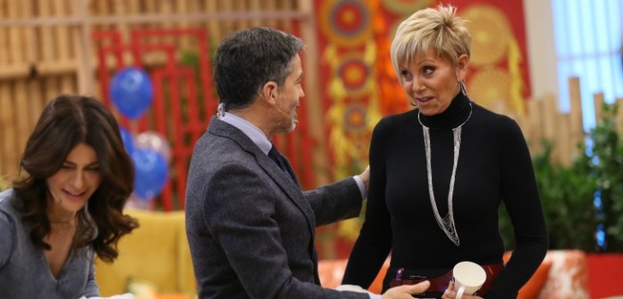 Así fue el debut de Raquel en Bienvenidos: Intenso coqueteo con Polo marcó su llegada