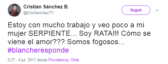 Cristián Sánchez | Twitter