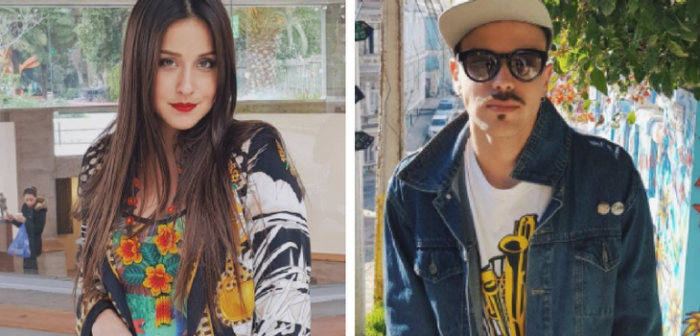 Denise Rosenthal y vocalista de La Moral Distraída confirmaron relación con tierna imagen