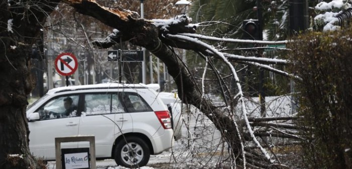 Intendencia entregó balance tras la gran nevada: hay un fallecido y 337 mil casas sin luz