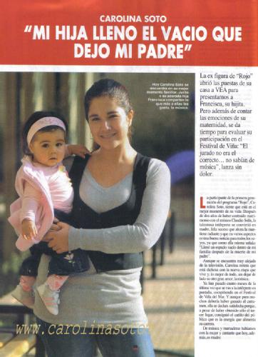 Carolina Soto | Revista VEA