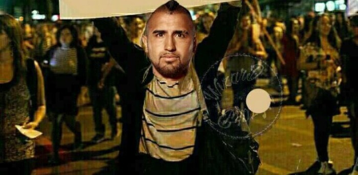 Divertido meme del cartel 